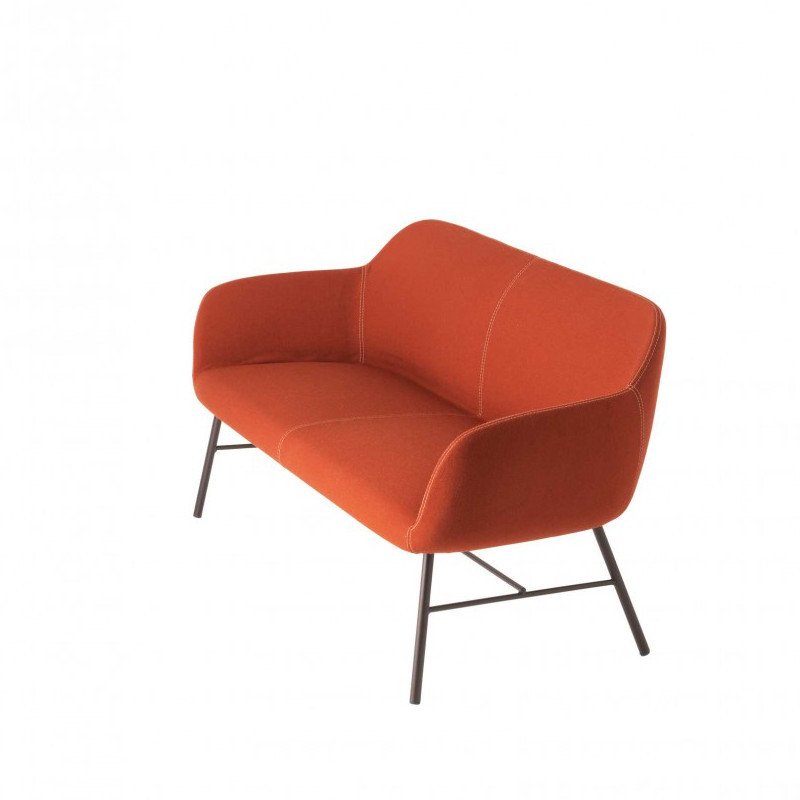 Myra 679 fémvázas négylábú kétszemélyes kanapé