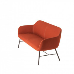 Myra 679 fémvázas négylábú kétszemélyes kanapé 06 Modern kanapék 0 METALMOBIL