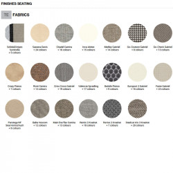 Myra 683 fémvázas szárnyas fotel négyágú lábbal