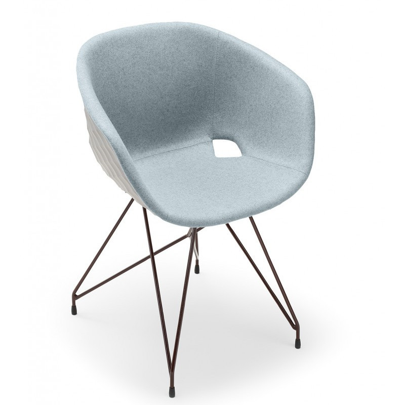 Uni-ka 596M kárpitozott karfás szék