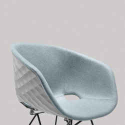 Uni-ka 596M kárpitozott karfás szék