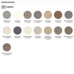 Uni-ka 597M-DP kárpitozott karfás szék