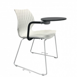 Uni 552GT kárpitozott polipropilén vázas szánkótalpas szék kisasztallal