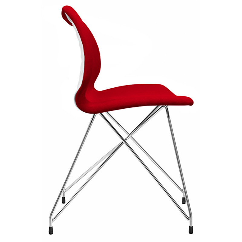 Uni 553M kárpitozott négylábú fém polipropilén vázas szék