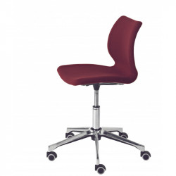 Uni 558M-DR kárpitozott polipropilén vázas irodai szék csillag alakú görgõs fém lábbal