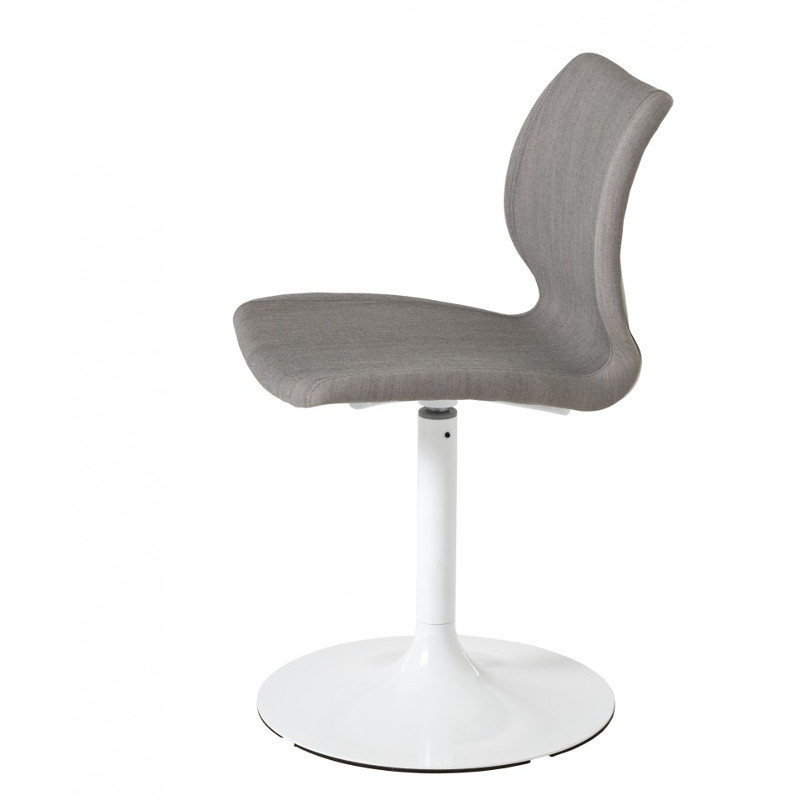 Uni 603M kárpitozott egylábú polipropilén vázas szék