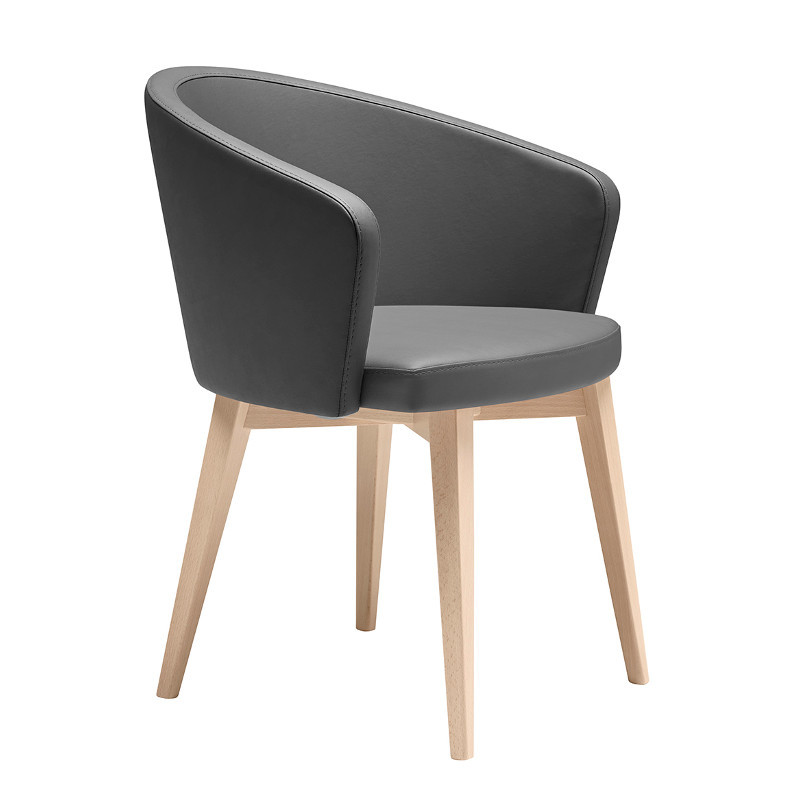 Kicca 571 négylábú favázas szék