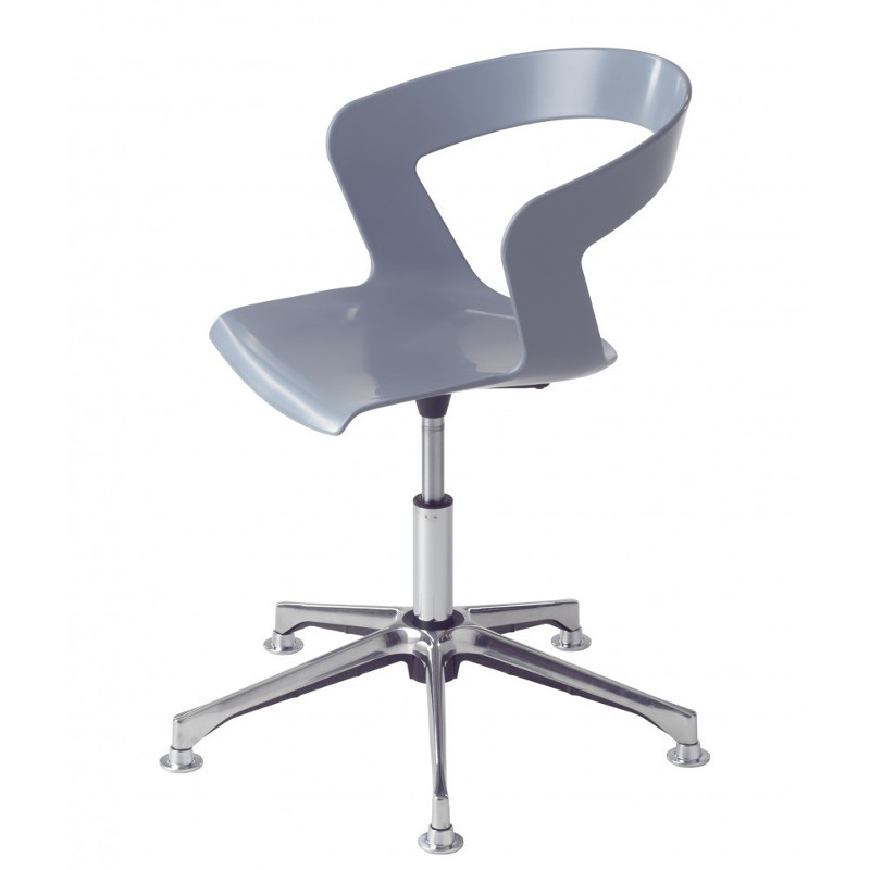 Ibis 002-DP állítható magasságú technopolimer szék ötágú lábbal