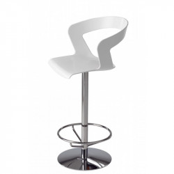 Ibis 303 egylábú technopolimer vázas magas bárszék 04 Műanyag bárszékek 0 METALMOBIL