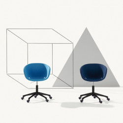 Uni-ka 597M-DR kárpitozott irodai karfás szék