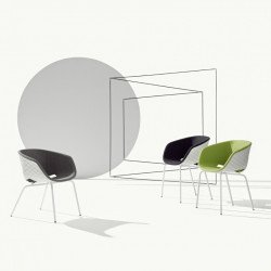 Uni-ka kárpitozott karfás szék