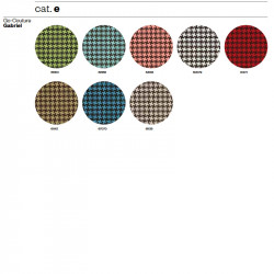 Abaco 755 kárpitozott fali panel elem 60cm egyszemélyes elemhez