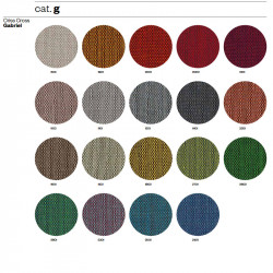 Abaco 755 kárpitozott fali panel elem 60cm egyszemélyes elemhez