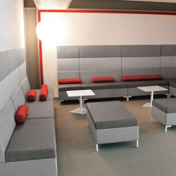 Abaco 755 kárpitozott fali panel elem 60cm egyszemélyes elemhez