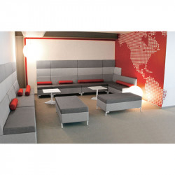 Abaco 756 kárpitozott fali panel elem 120cm kétszemélyes elemhez