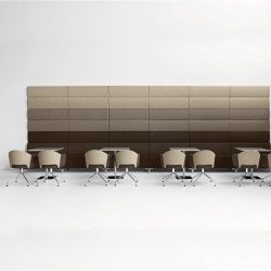 Abaco 756 kárpitozott fali panel elem 120cm kétszemélyes elemhez