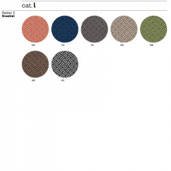 Abaco 757 kárpitozott fali panel elem 65cm sarok elemhez