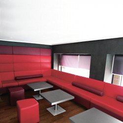 Abaco 757 kárpitozott fali panel elem 65cm sarok elemhez