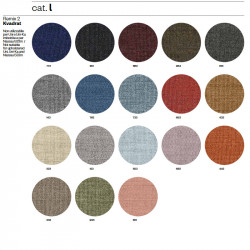 Abaco 758 kárpitozott fali panel elem 2db-os szett 2x65cm sarok elemhez