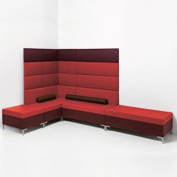 Abaco 758 kárpitozott fali panel elem 2db-os szett 2x65cm sarok elemhez