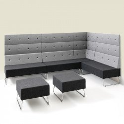 Abaco 817 plusz kárpitozott fali panel elem 60cm egyszemélyes elemhez