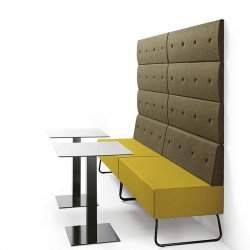 Abaco 818 plusz kárpitozott fali panel elem 120cm kétszemélyes elemhez