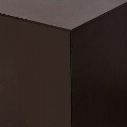 Smart 582 három ajtós Canaletto dió komód biztonsági üveggel