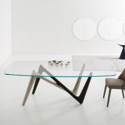 Esse 545 üvegasztal 240x120cm