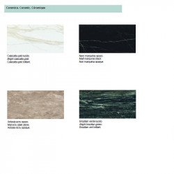 Arpa 547 ovális üvegasztal 240x120cm kerámia lappal