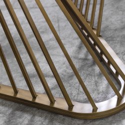 Arpa 547 ovális üvegasztal 240x120cm kerámia lappal