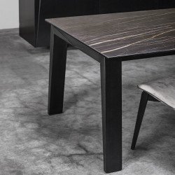 Top 386 Bõvíthetõ üvegasztal 180-240x100cm kerámia lappal