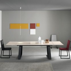 Mango 370 Fenix Bõvíthetõ üvegasztal 200-300x100cm Fenix NTM lappal