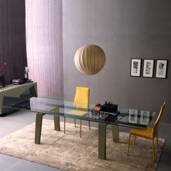 Frau 200 Ceramic Bõvíthetõ asztal 200-300x100cm kerámia lappal