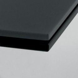 New Alu Glass 381 Bõvíthetõ üvegasztal 160-240x90cm