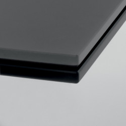 New Alu Glass 381 Bõvíthetõ üvegasztal 160-240x90cm