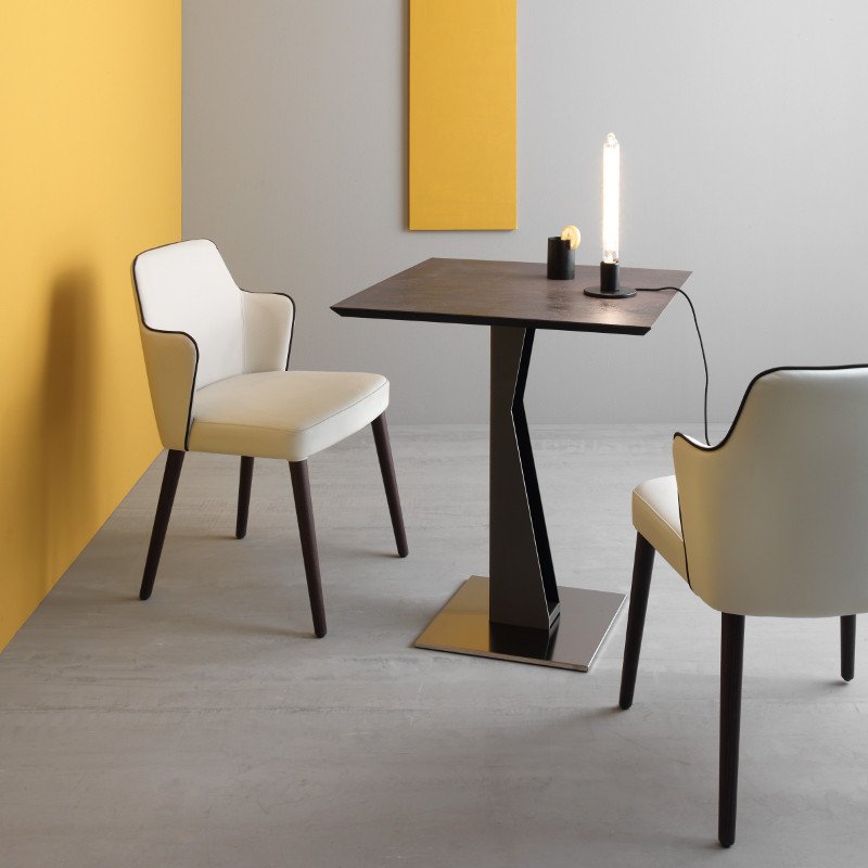 Birdy Snack 90 négyzet alakú lerakóasztal 75x75x90cm