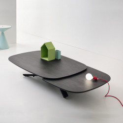 Play 466 elliptikus átalakítható-bõvíthetõ asztal keramia lappal 02 Bővíthető étkezőasztal 0 COMPAR