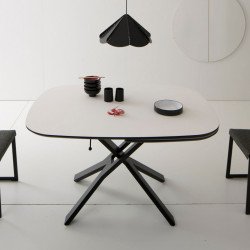 Play 468 elliptikus átalakítható-bõvíthetõ asztal Fenix NTM lappal