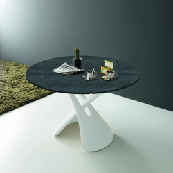 Paris 483 átalakítható-bővíthető asztal kerámia lappal 02 Bővíthető étkezőasztal 0 COMPAR