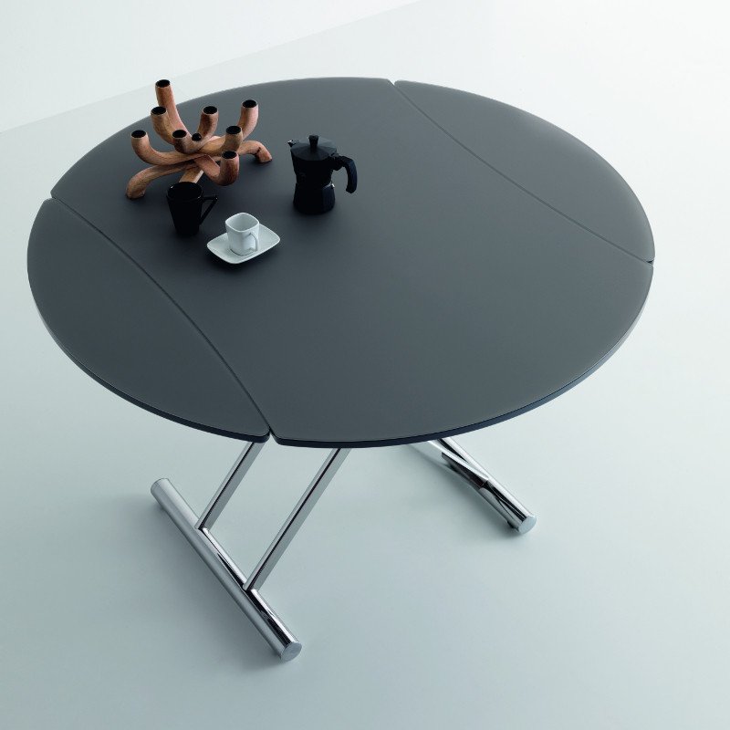 Simple Round 464 átalakítható-bõvíthetõ asztal kerámia lappal