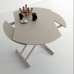 Simple Round 464 átalakítható-bõvíthetõ asztal kerámia lappal