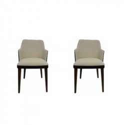 Polly Wood 307 fa vázas karosszék Karina szövettel 03 Favázas étkezőszékek 0 COMPAR