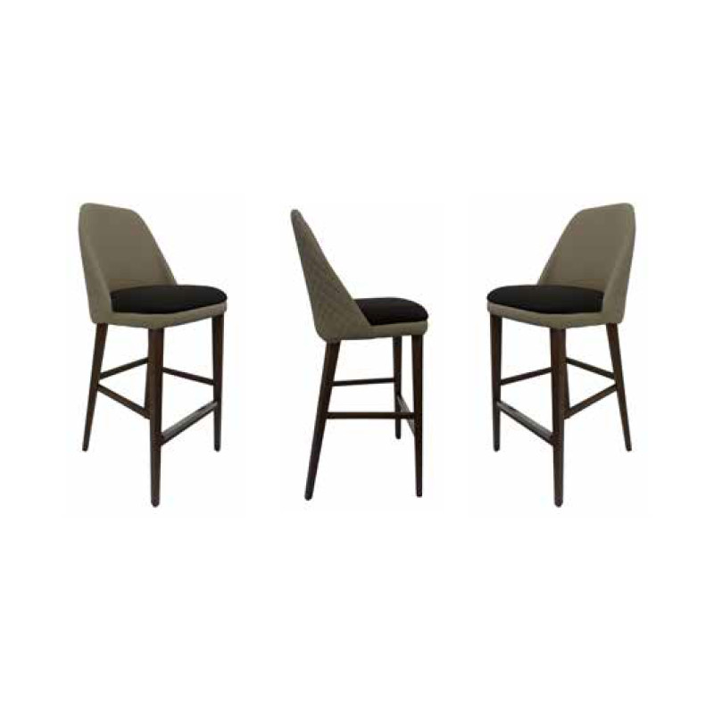 Polly Wood 323 fa vázas bárszék mûbõr kárpittal