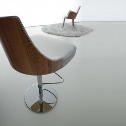 Mila 264 párnázott karosszék valódi bõr kárpittal