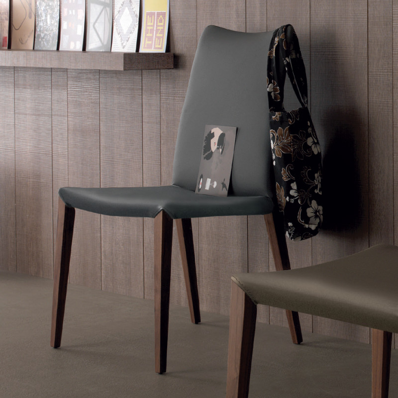 Flora 627 kõrisfa szék valódi bõr kárpittal