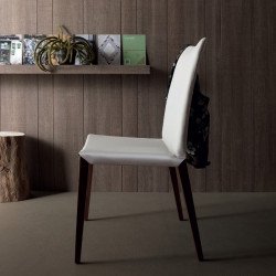 Flora 627 kõrisfa szék valódi bõr kárpittal