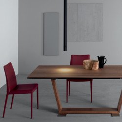 Maxi 637 fém vázas szék valódi bõr kárpittal