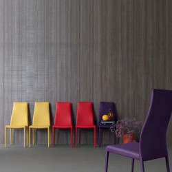 Marilyn 652 fém vázas szék újrahasznosított bõr kárpittal