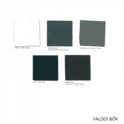 Marilyn 656 fém vázas szék valódi bõr kárpittal