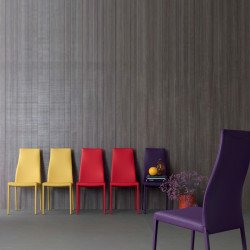 Marilyn 656 fém vázas szék valódi bõr kárpittal